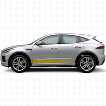 Ruitpatroon Zijstrepen Vinyl Decal Kit Voor Jaguar E-Pace 2017-2022_4
