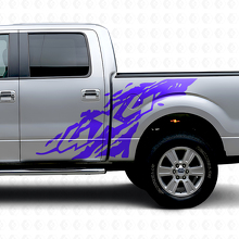 4x4 Modder Spat Zij Vinyl Decal Kit Voor Musclecar Truck 2009-2012_2