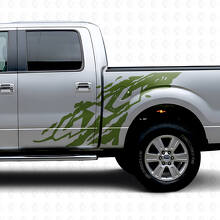 4x4 Modder Spat Zij Vinyl Decal Kit Voor Musclecar Truck 2009-2012_3