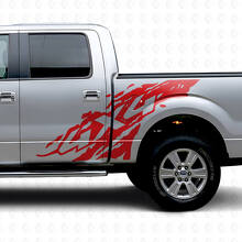 4x4 Modder Spat Zij Vinyl Decal Kit Voor Musclecar Truck 2009-2012_4