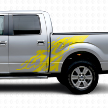 4x4 Modder Spat Zij Vinyl Decal Kit Voor Musclecar Truck 2009-2012_6