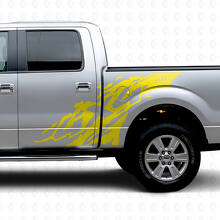 4x4 Modder Spat Zij Vinyl Decal Kit Voor Musclecar Truck 2009-2012_6