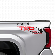 TRD Off Road Duck Hunter Zijpaneel Vinyl Stickers Set voor Toyota Trucks_2