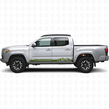 Mountain Style Rocker Panel Strepen Vinyl Decal Voor Toyota Tacoma 2016-2023_3
