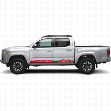 Mountain Style Rocker Panel Strepen Vinyl Decal Voor Toyota Tacoma 2016-2023_4