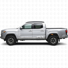 Mountain Style Rocker Panel Strepen Vinyl Decal Voor Toyota Tacoma 2016-2023_5