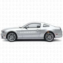 5.0 High Performance zijstrepen vinyl decal kit voor Musclecar Musclecarmodel 2010-2014_4