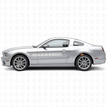 Paardenlogo Zijstrepen Vinyl Decal Kit voor Musclecar Musclecarmodel 2010-2014_4