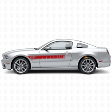 GT Logo Zijstrepen Vinyl Decal Kit voor Musclecar Musclecarmodel 2010-2014_3