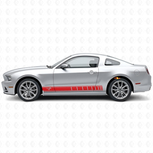 Paardenlogo Rocker Panel Strepen Vinyl Decal Kit voor Musclecar Musclecarmodel 2010-2014_3