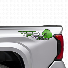 TRD Off Road Eagle Achterzijde Vinyl Decal Set voor Toyota Trucks_2