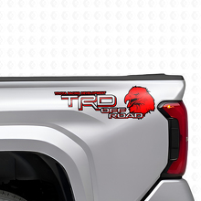 TRD Off Road Eagle Achterzijde Vinyl Decal Set voor Toyota Trucks_3