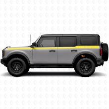 Geëtiketteerde Vinyl Zijstrepen Decal Kit Voor Musclecar horse 2024-26_5