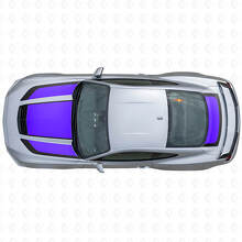 Blackout Motorkap Kofferbak Strepen Vinyl Decal Kit Voor Musclecar Musclecarmodel 2023_3