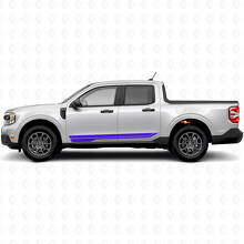 Twin Deur Zijstrepen Vinyl Decal Kit Voor Musclecar Maverick 2022-26_2