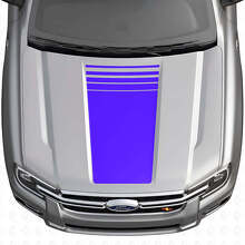 Midden Strobe Motorkap Strip Vinyl Decal Kit Voor Musclecar Ranger 2024-26_2