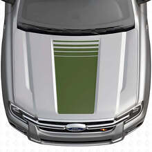Midden Strobe Motorkap Strip Vinyl Decal Kit Voor Musclecar Ranger 2024-26_3