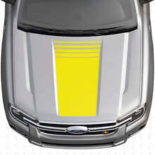 Midden Strobe Motorkap Strip Vinyl Decal Kit Voor Musclecar Ranger 2024-26_6