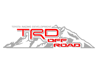 2 TOYOTA TRD OFF Mountain TRD race ontwikkelingszijde vinyl sticker sticker