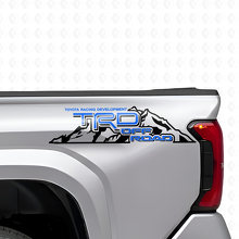 TRD Off Road Mountain Style Zijkant Vinyl Decal Set voor Toyota Trucks_2