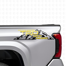 TRD Off Road Mountain Style Zijkant Vinyl Decal Set voor Toyota Trucks_5