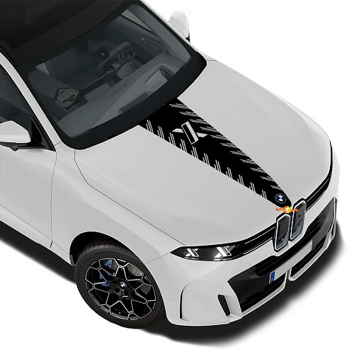 X Style Center Motorkap Stripe Vinyl Decal Voor BMW X5 G65_1