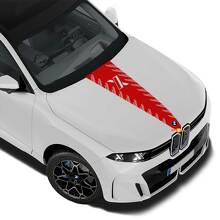 X Style Center Motorkap Stripe Vinyl Decal Voor BMW X5 G65_2
