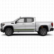 Rockerplaatstreep Decals voor GMC Sierra 1500 AT4 - Set_3