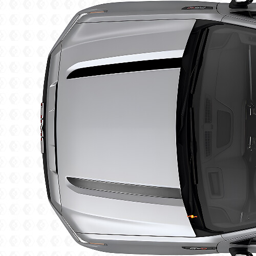 Dubbele motorkapstrepen vinyl decals set voor GMC Sierra 1500 AT4X 2026