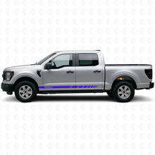 Aangepaste Vinylstickers met Geruit Zijstrepen Kit voor Musclecar truck 2021-26_2