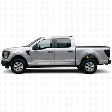 Aangepaste Vinylstickers met Geruit Zijstrepen Kit voor Musclecar truck 2021-26_5