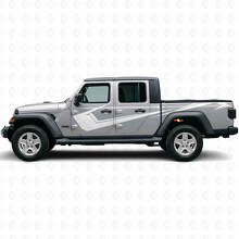 Hoekige zijstrepen vinyl decalset voor Jeep Gladiator 2020-27_5