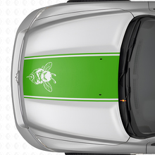 Grumpy Bee Motorkap Ombouwstrip Vinyl Sticker voor Dodge Ram 1500 2500 3500_3