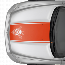Grumpy Bee Motorkap Ombouwstrip Vinyl Sticker voor Dodge Ram 1500 2500 3500_4