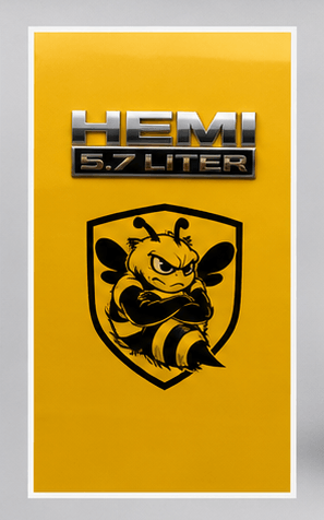 Set Truck Vinyl Fenfer Dodge Ram Bee Grumpy Bee Concept Decals Stickers #78 voor Dodge Ram 1500 2500 3500