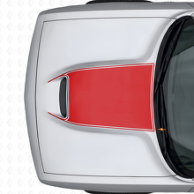 Blackout Omlijning Motorkap Vent Vinyl Decal voor Dodge Challenger 2015+_4