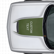 Blackout Custom Motorkapvent Vinyl Sticker voor Dodge Challenger 2015+_3