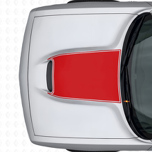 Blackout Outline Motorkap Vinyl Decal voor Dodge Challenger 2015+_4