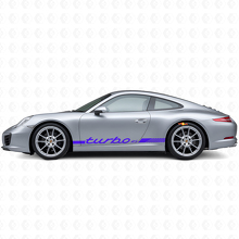 Turbo RS Style Zijstrepen Vinyl Decal Kit voor Porsche911 991_2