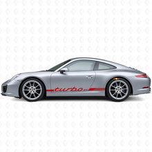 Turbo RS Style Zijstrepen Vinyl Decal Kit voor Porsche911 991_4