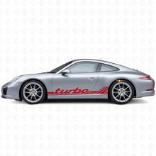 Turbo RS Classic Style Zijkstrepen Vinyl Decal Kit voor Porsche 911 991_4