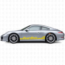 Turbo RS Classic Style Zijkstrepen Vinyl Decal Kit voor Porsche 911 991_6