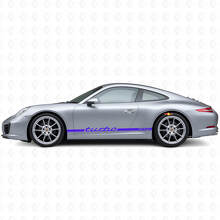 Turbo RS Smalle Zijstrips Vinyl Decal Kit voor Porsche 911 991_3