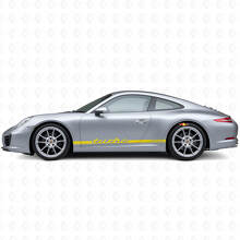 Turbo RS Smalle Zijstrips Vinyl Decal Kit voor Porsche 911 991_6