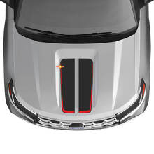 Dubbele Motorkapstrepen Vinyl Decal Set voor Musclecar Explorer ST1 2020-2026_2