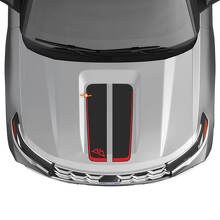 Dubbele Motorkapstrepen Vinyl Decal Set voor Musclecar Explorer ST1 2020-2026_3
