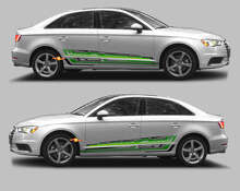 Techno Style zijstrips vinylstickerset voor Audi A3_3