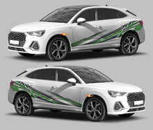 Techno Style Zijstrepen Vinyl Decal Kit voor Audi Q3 2019_2