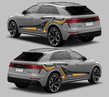 Abstract Grafische Stijl Zijstrepen Vinyl Decal Kit voor Audi RS Q8_3