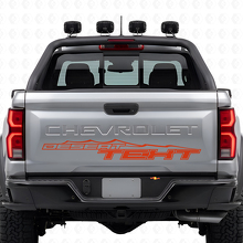 Desert Style Aangepaste Tekst Achterklep Vinyl Sticker voor Chevrolet Colorado ZR2_4